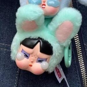 POP MART Crybaby × Bunny Buttercup Series-Vinyl Face Plush Blind Box Keychain